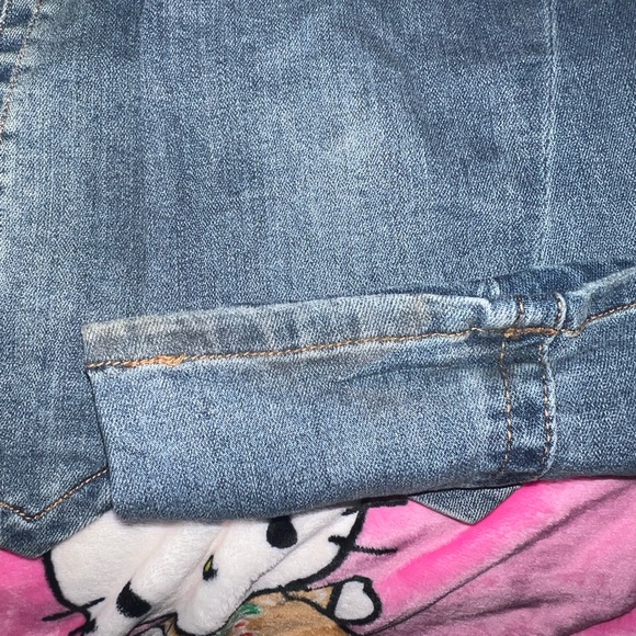 1. True religion denim vest (Large) with matching low rise jeans. - Picture 1 of 4